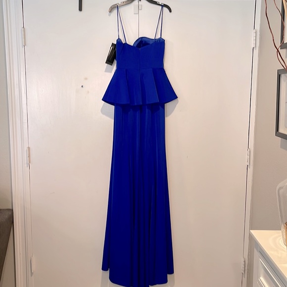 🔥Cinderella Divine formal peplum sweetheart neckline dress - Picture 6 of 7